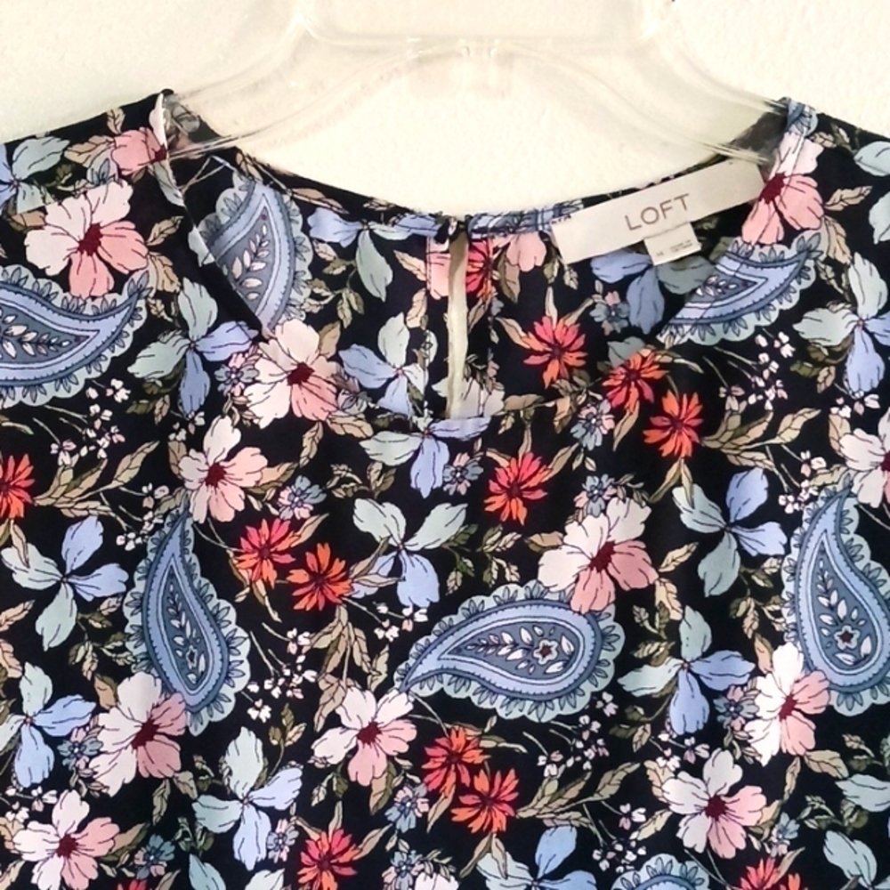 Loft Floral Blouse